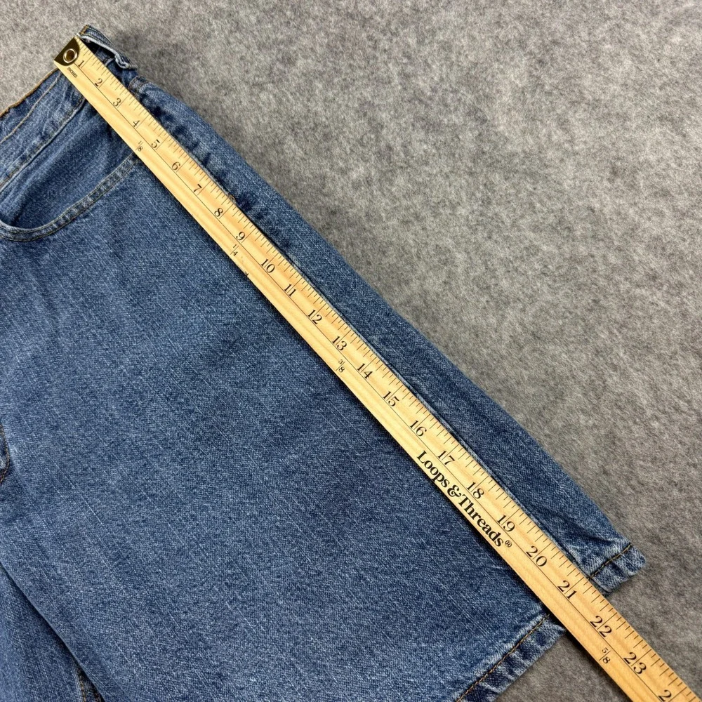 Levis Jean Shorts Mens 38 Blue 550 Relaxed Fit Cotton Denim Jorts Y2K Inseam 10